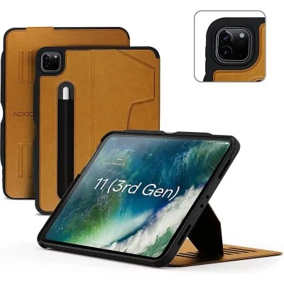 zugu Cover for iPad Pro 11 inch 3rd Generation 2021 - Brown